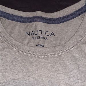 Nautica long sleeve pajama top